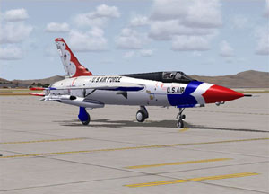 The First Thunderbird F-84G Thunderjet (1953-1954)