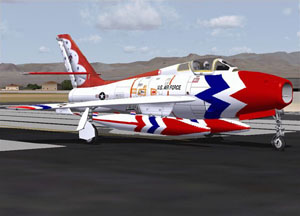The First Thunderbird F-84G Thunderjet (1953-1954)