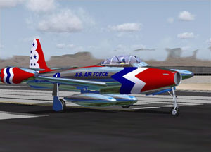 The First Thunderbird F-84G Thunderjet (1953-1954)